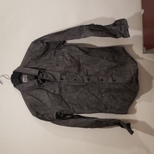 Small men's Naked and Famous long sleeve denim shirt